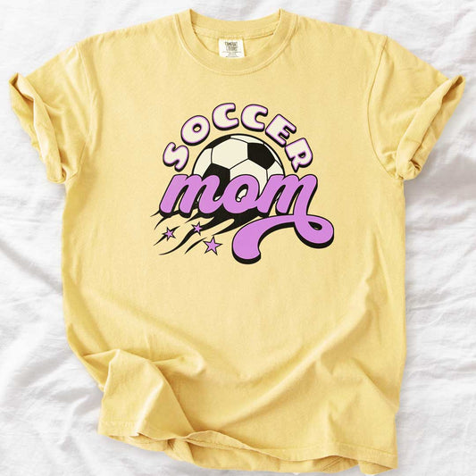 Soccer Mom – Retro Comfort Colors® T-Shirt