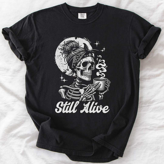Still Alive Skeleton T-Shirt