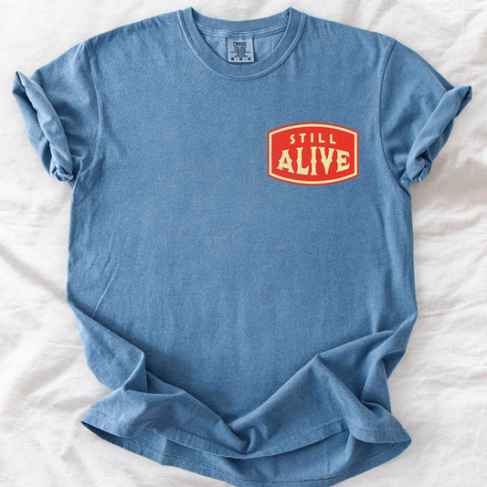 Still Alive Badge T-Shirt