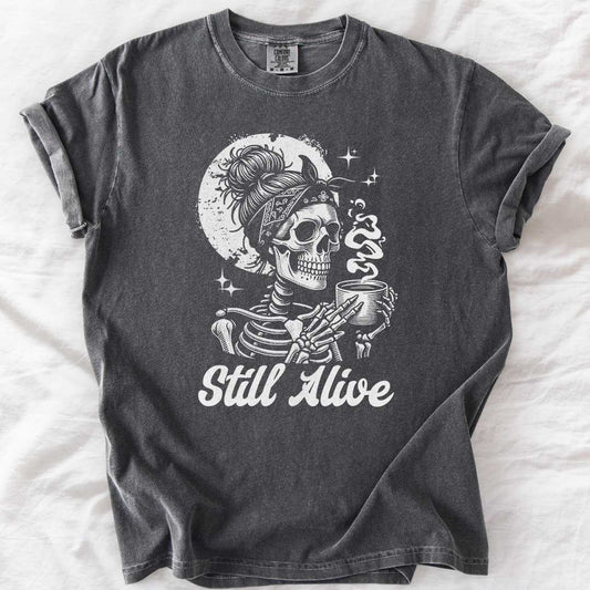 Still Alive Skeleton T-Shirt