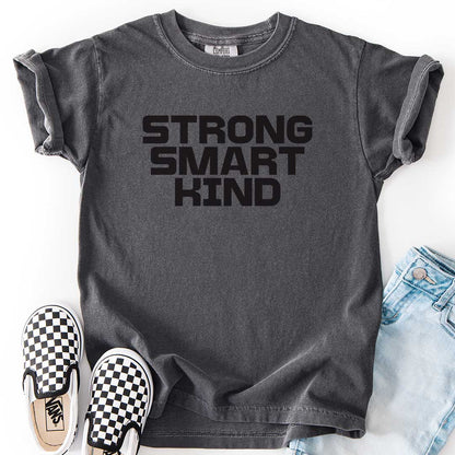 Strong Smart Kind Youth Empowerment Tee