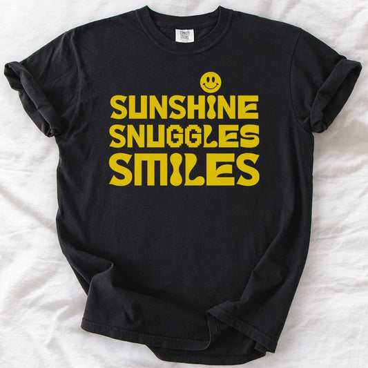 Sunshine Snuggles Smiles T-Shirt