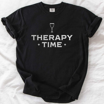 Therapy Time – Champagne Graphic Comfort Colors® T-Shirt