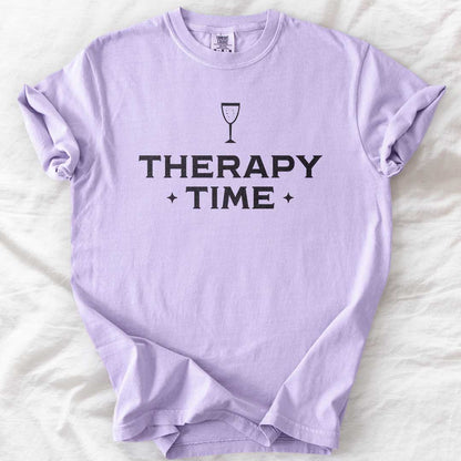 Therapy Time – Champagne Graphic Comfort Colors® T-Shirt
