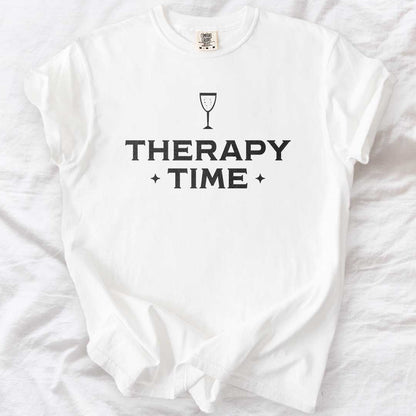 Therapy Time – Champagne Graphic Comfort Colors® T-Shirt