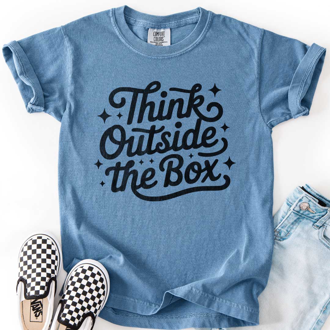 Think Outside the Box – Creative Mindset Youth T-Shirt
