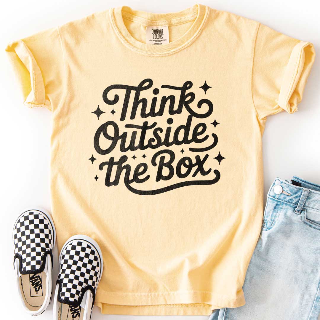 Think Outside the Box – Creative Mindset Youth T-Shirt