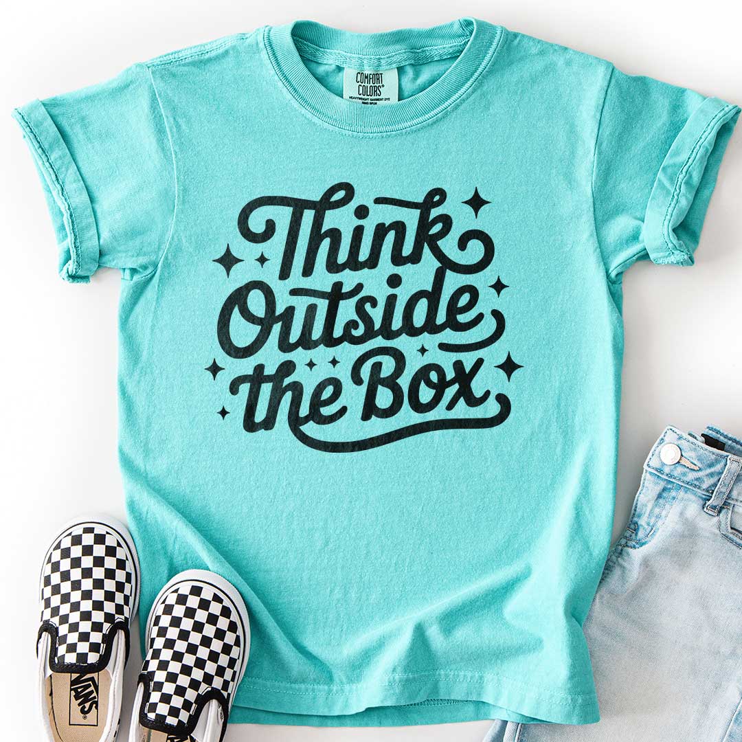 Think Outside the Box – Creative Mindset Youth T-Shirt