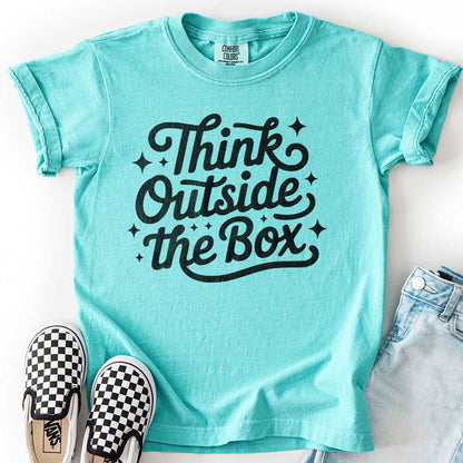 Think Outside the Box – Creative Mindset Youth T-Shirt