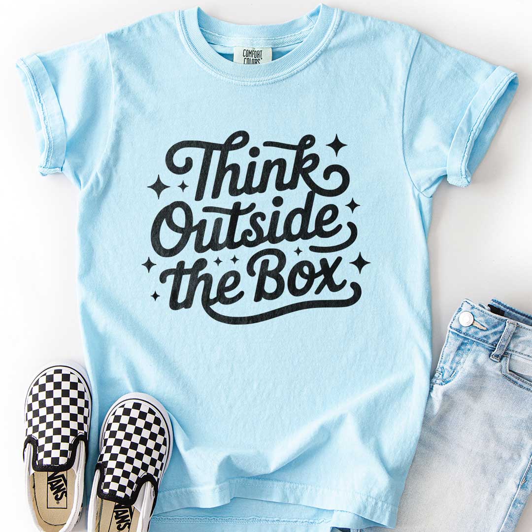 Think Outside the Box – Creative Mindset Youth T-Shirt