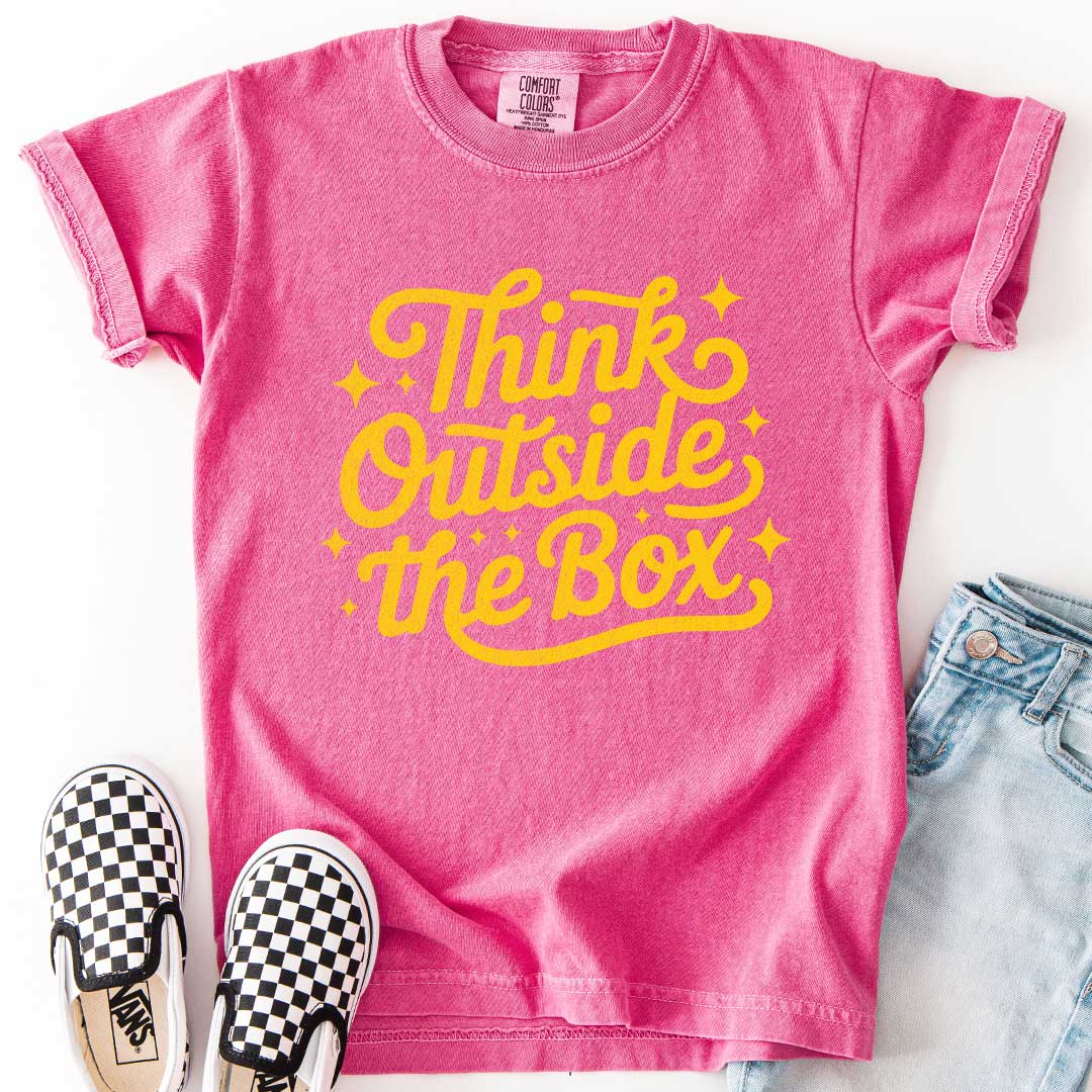 Think Outside the Box – Creative Mindset Youth T-Shirt
