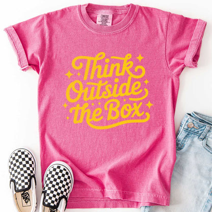 Think Outside the Box – Creative Mindset Youth T-Shirt