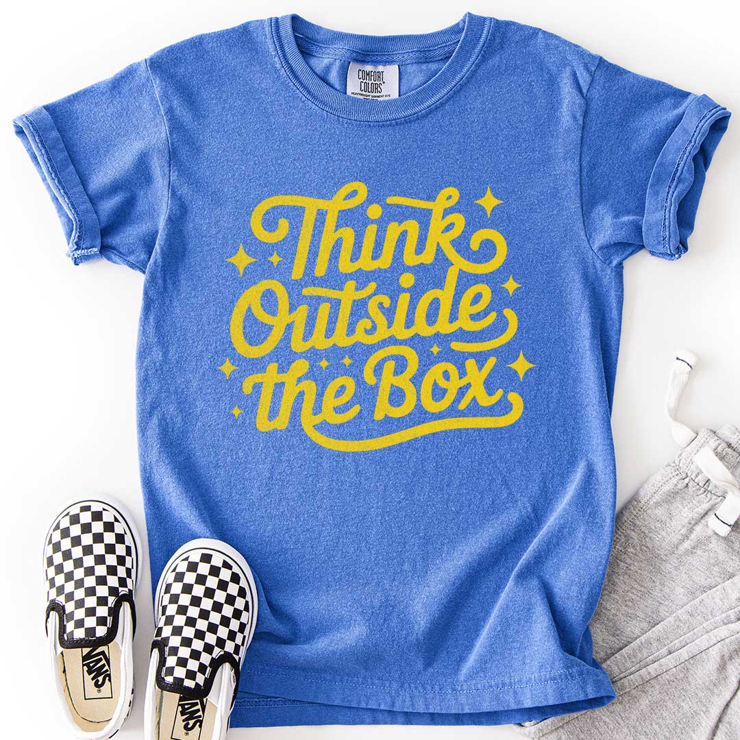 Think Outside the Box – Creative Mindset Youth T-Shirt