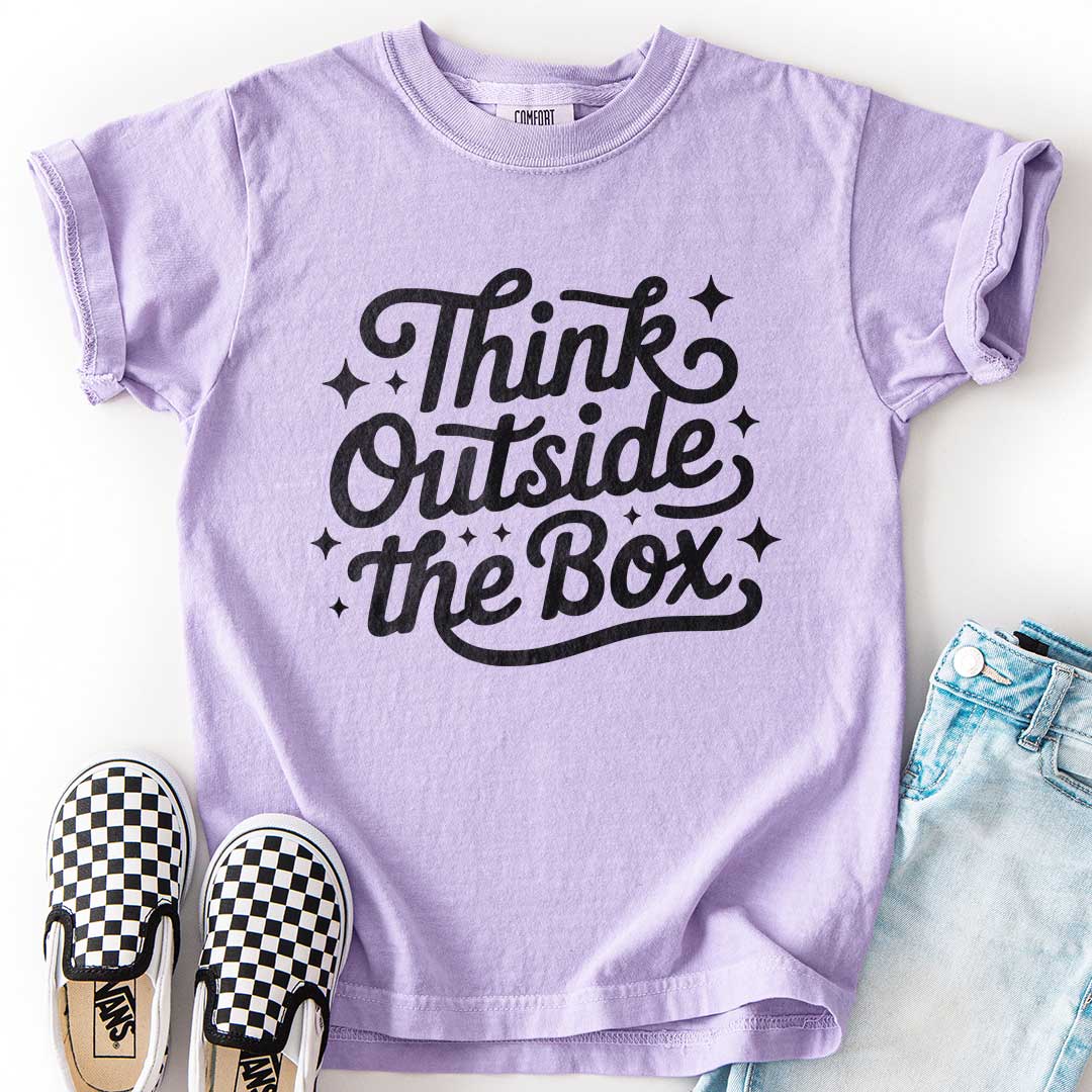 Think Outside the Box – Creative Mindset Youth T-Shirt