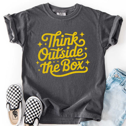 Think Outside the Box – Creative Mindset Youth T-Shirt