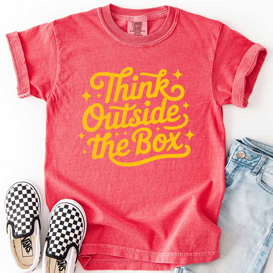 Think Outside the Box – Creative Mindset Youth T-Shirt