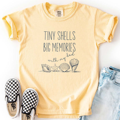 Tiny Shells, Big Memories – With My Dad T-Shirts