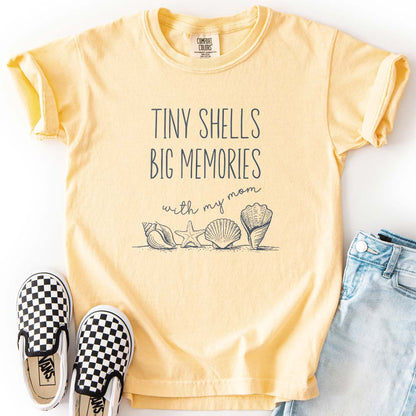 Tiny Shells, Big Memories – With My Mom T-Shirts