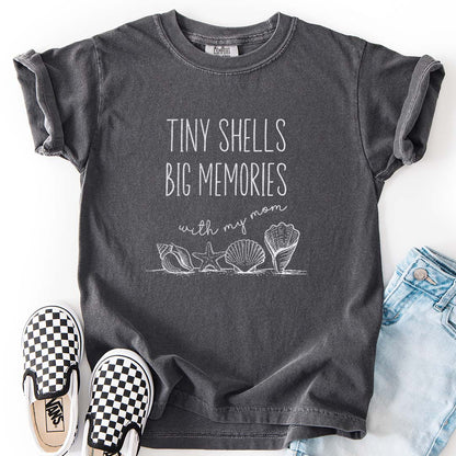 Tiny Shells, Big Memories – With My Mom T-Shirts