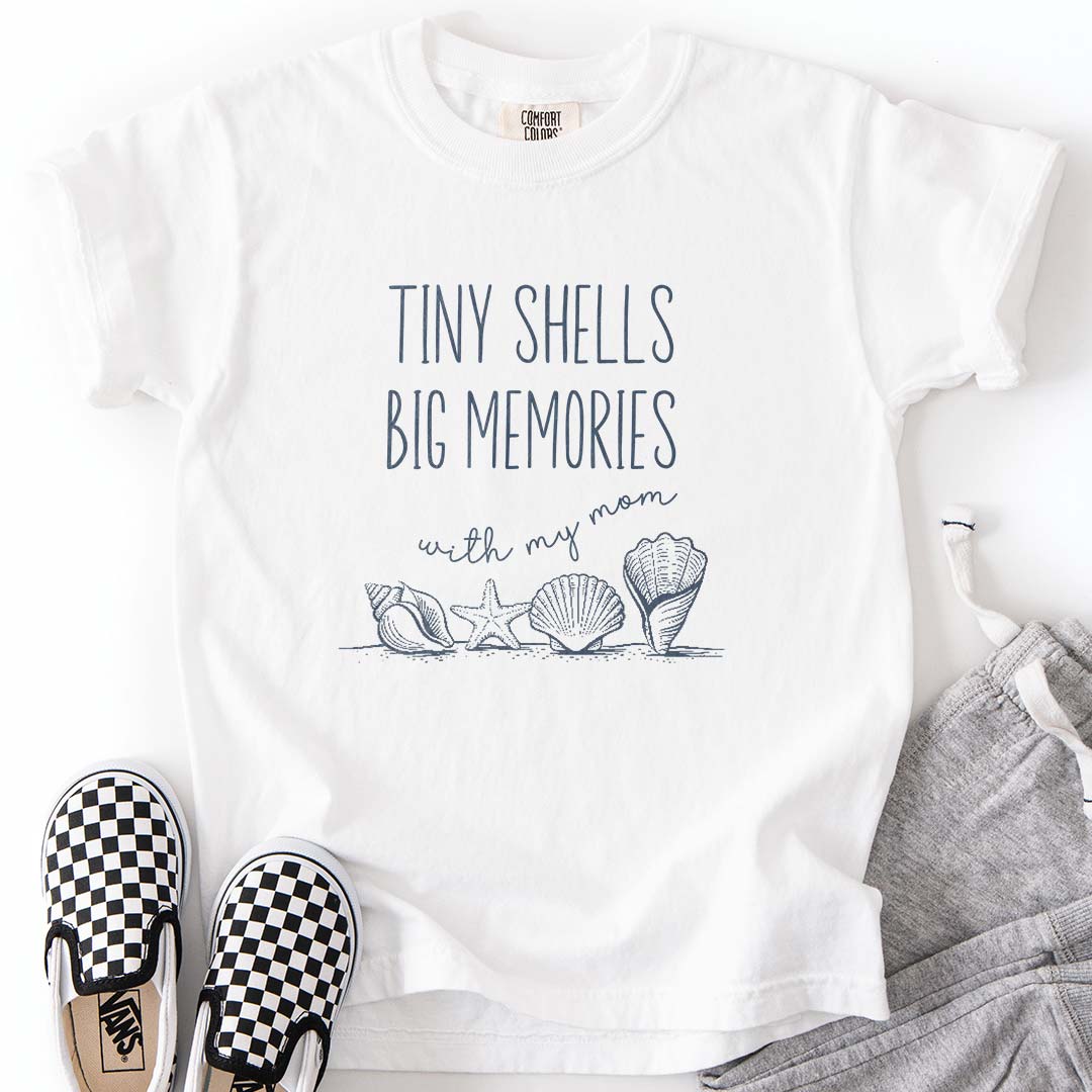Tiny Shells, Big Memories – With My Mom T-Shirts