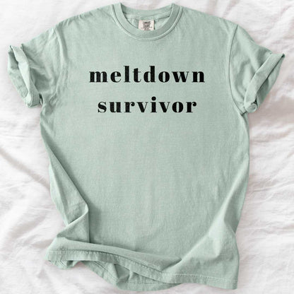 Melt Down Survivor – Comfort Colors® T-Shirts for Parents & Caregivers
