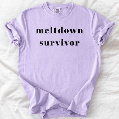 Melt Down Survivor – Comfort Colors® T-Shirts for Parents & Caregivers