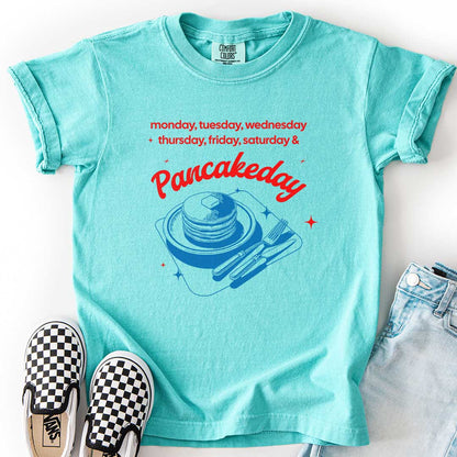 Pancake Day Youth Tee – Because Sundays Are for Pancakes
