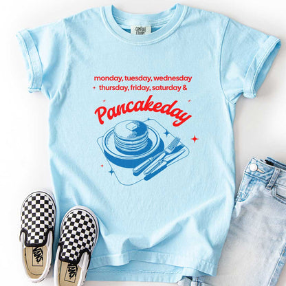 Pancake Day Youth Tee – Because Sundays Are for Pancakes