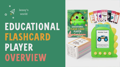 Dinosaur Talking Flash Cards for Kids – Educational Flashcards Reader