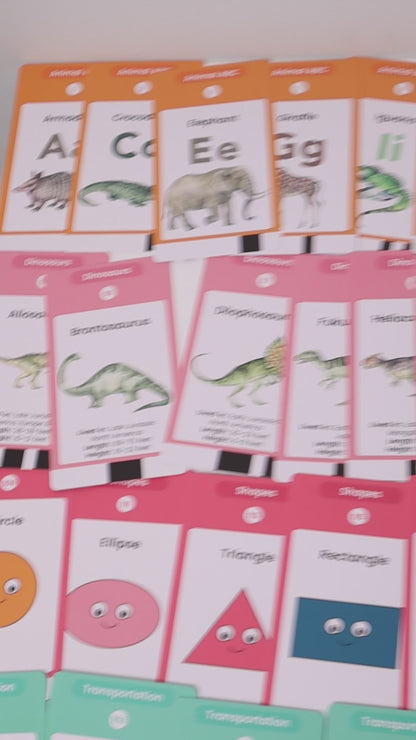 Dinosaur Talking Flash Cards for Kids – Educational Flashcards Reader