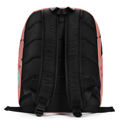 Minimalist Backpack Magical Whale World