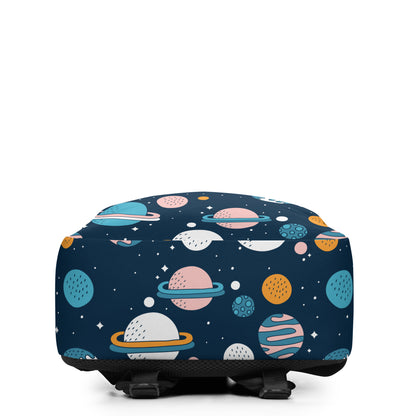 Space - Minimalist Backpack for School or Laptop