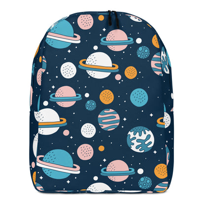 Space - Minimalist Backpack for School or Laptop